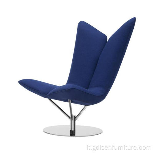Replica Designer Furniture sedia angolare sedia a braccio girevole